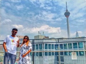 Couple at Arena Star Plaza, Malaysia
