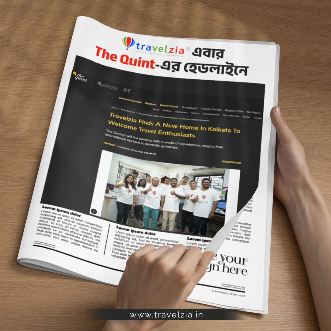 Partnered with Travelzia for Domestic & International Tours